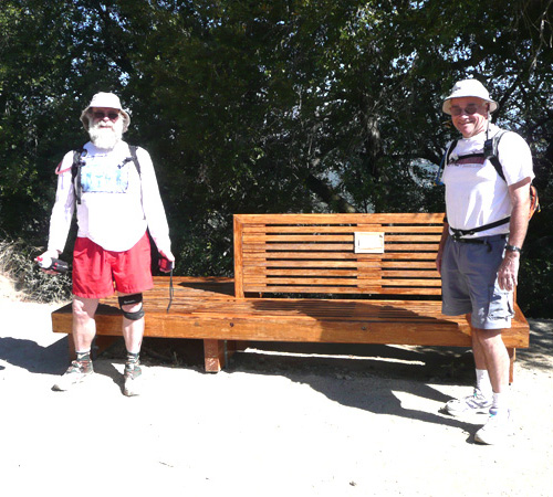 bench, Roger and Tom